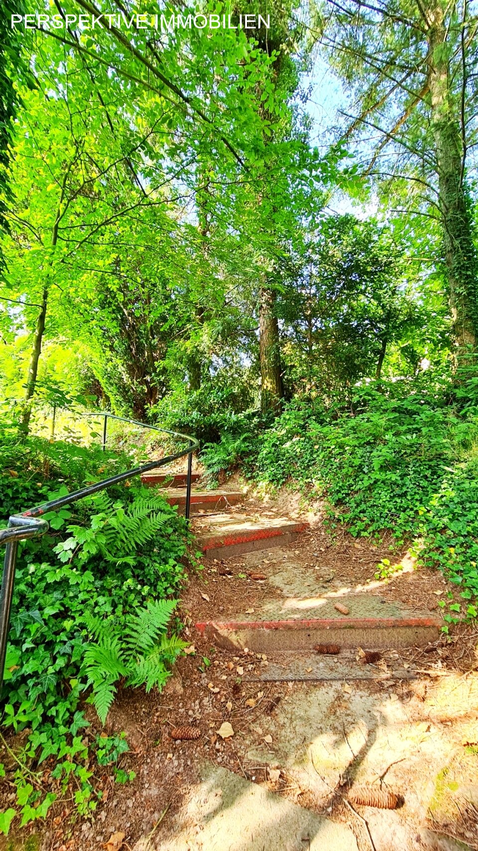 naturbelassener Gartenweg