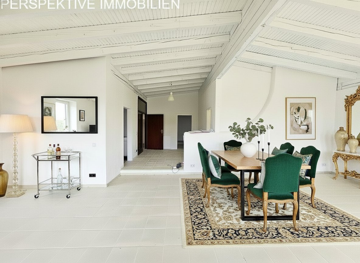 Solides Architektenhaus mit 2 Wohnungen und Blick über Bad König Solides Architektenhaus mit 2 Wohnungen und Blick über Bad König